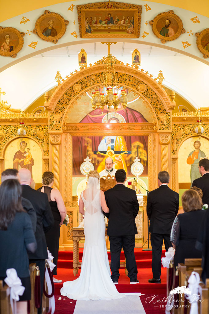 St Andrew Greek Church randolph wedding photography