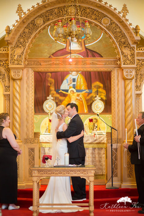 St Andrew Greek Church randolph wedding photography
