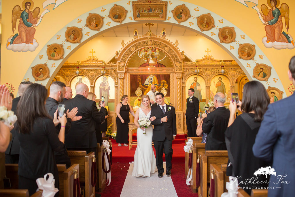 St Andrew Greek Church randolph wedding photography