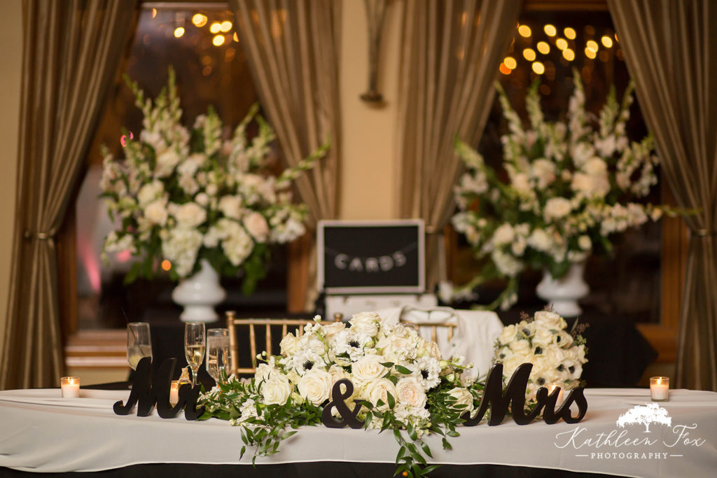 black Bear Country club wedding reception