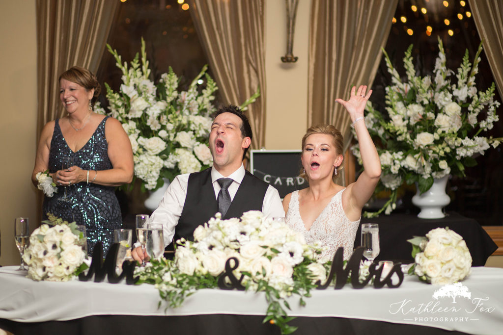 black Bear Country club wedding reception