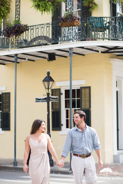 French Quarter New Orleans Engagement Photographer