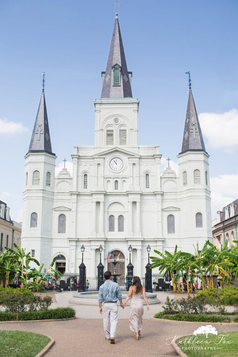 French Quarter New Orleans Engagement Photographer