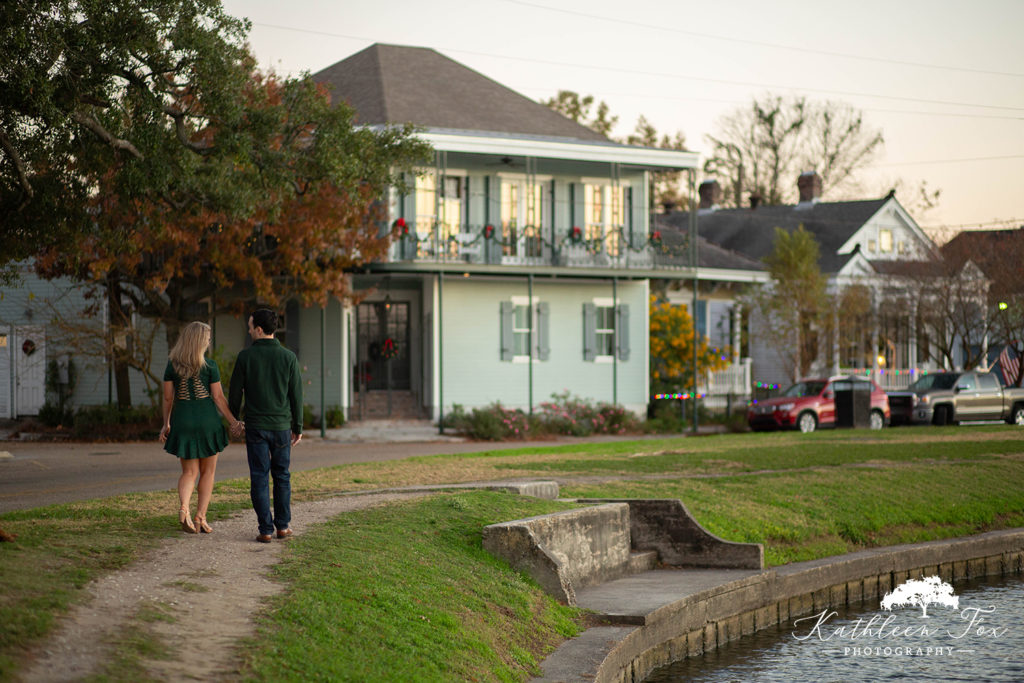 Bayou St John New Orleans Engagement Photographer