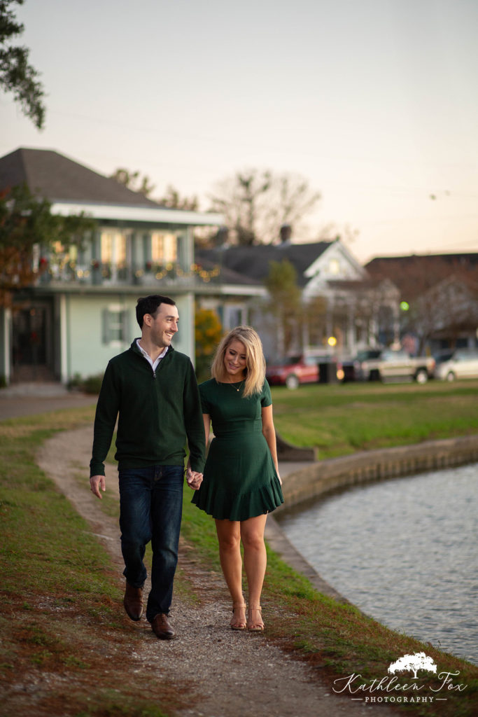 Bayou St John New Orleans Engagement Photographer