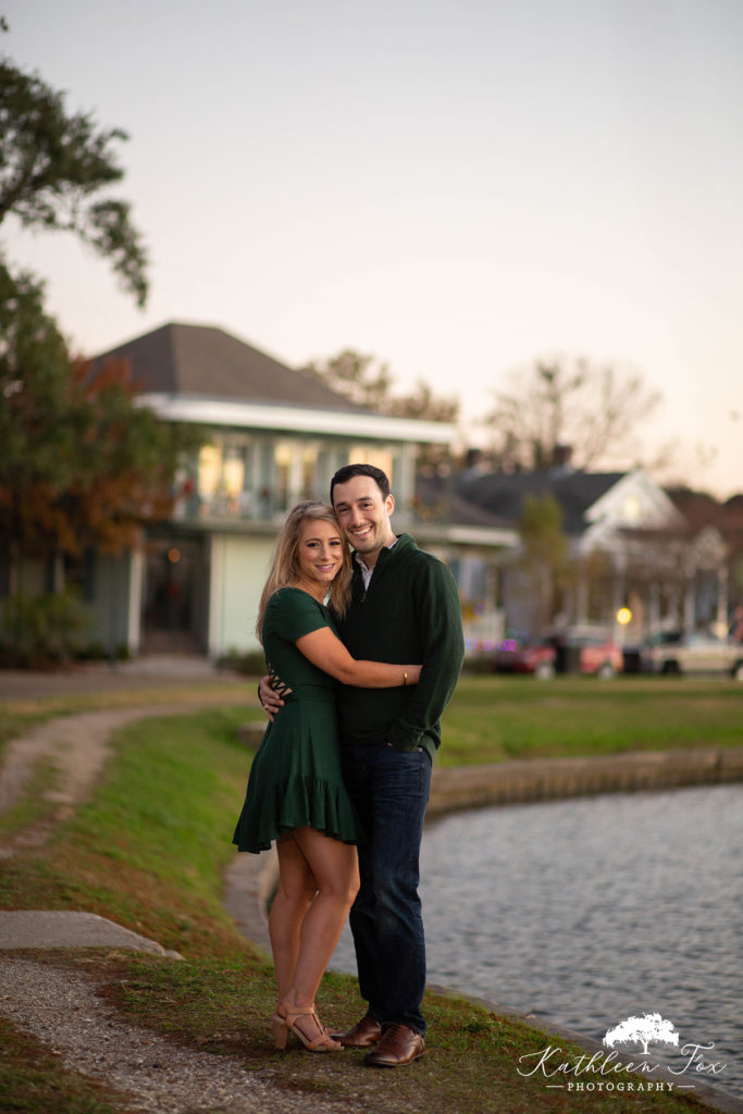 Bayou St John New Orleans Engagement Photographer