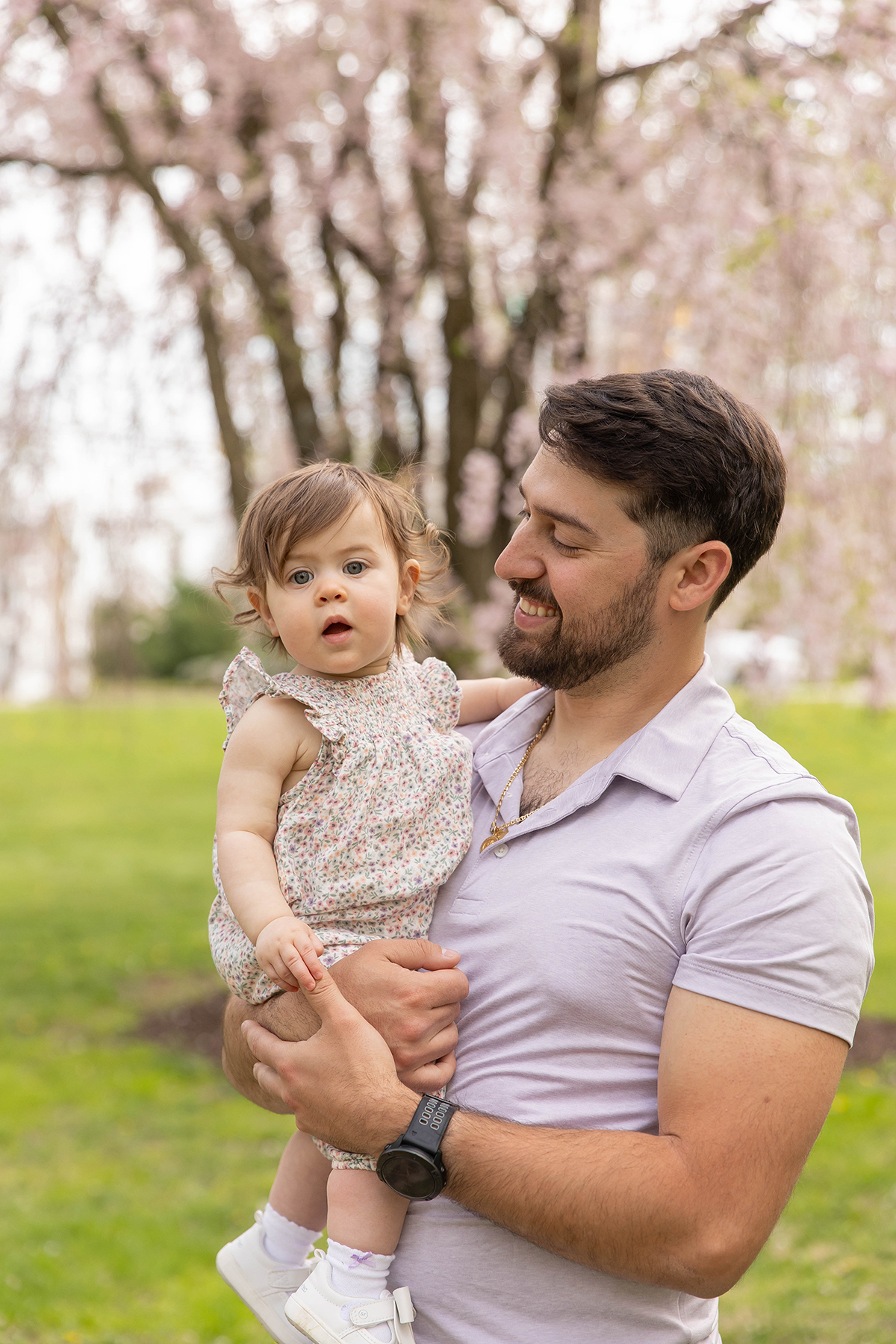 Cherry Blossoms family photos in Morris County NJ