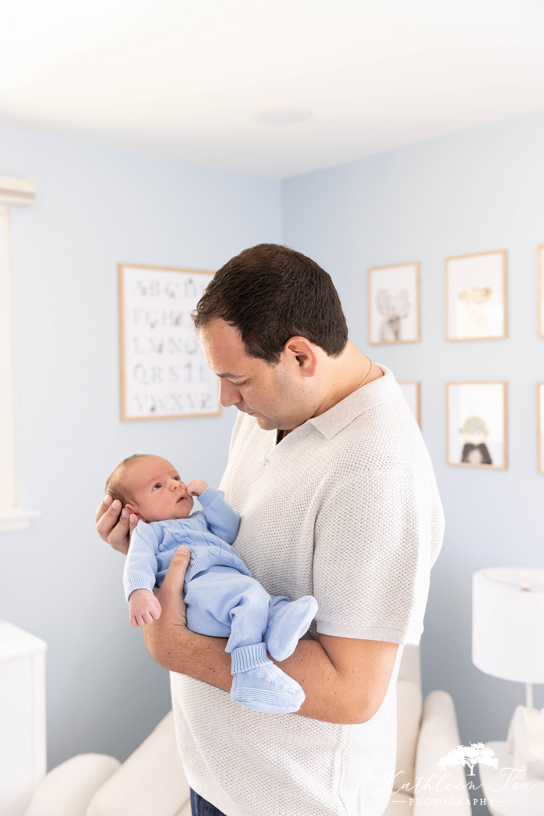 Portraits of newborn baby in morris county nj