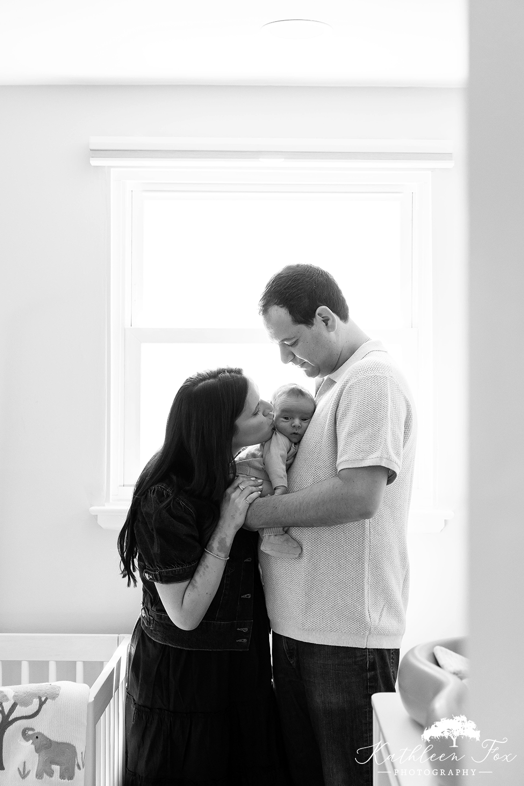 Portraits of newborn baby in morris county nj