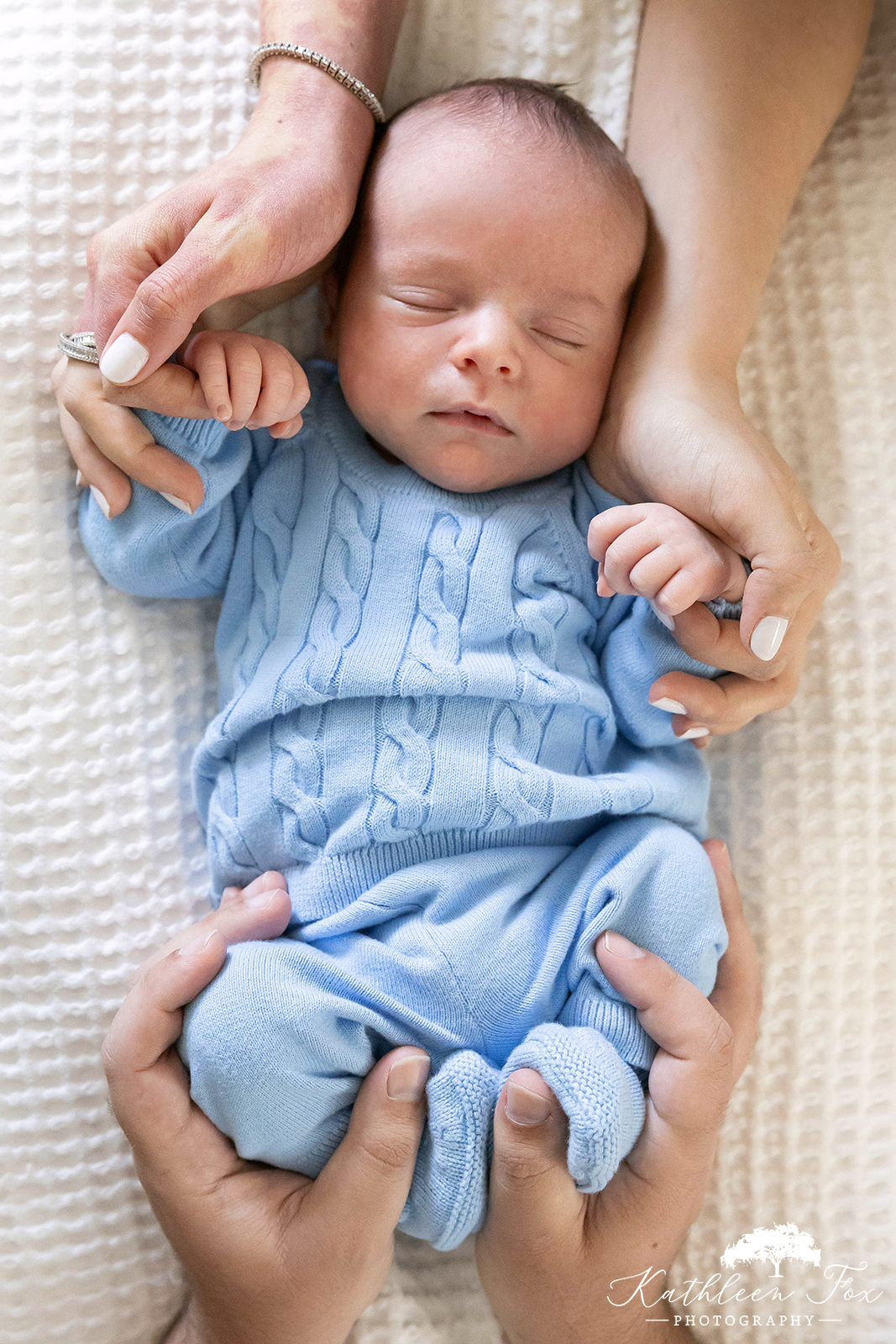 Portraits of newborn baby in morris county nj