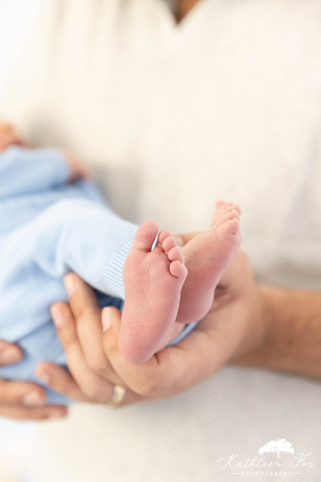 Portraits of newborn baby in morris county nj