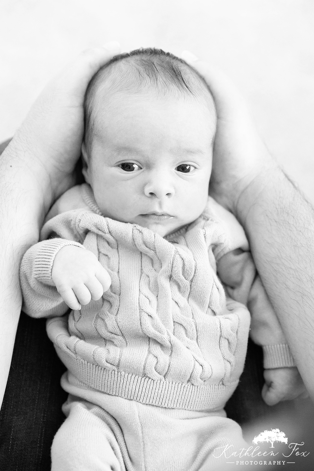 Portraits of newborn baby in morris county nj