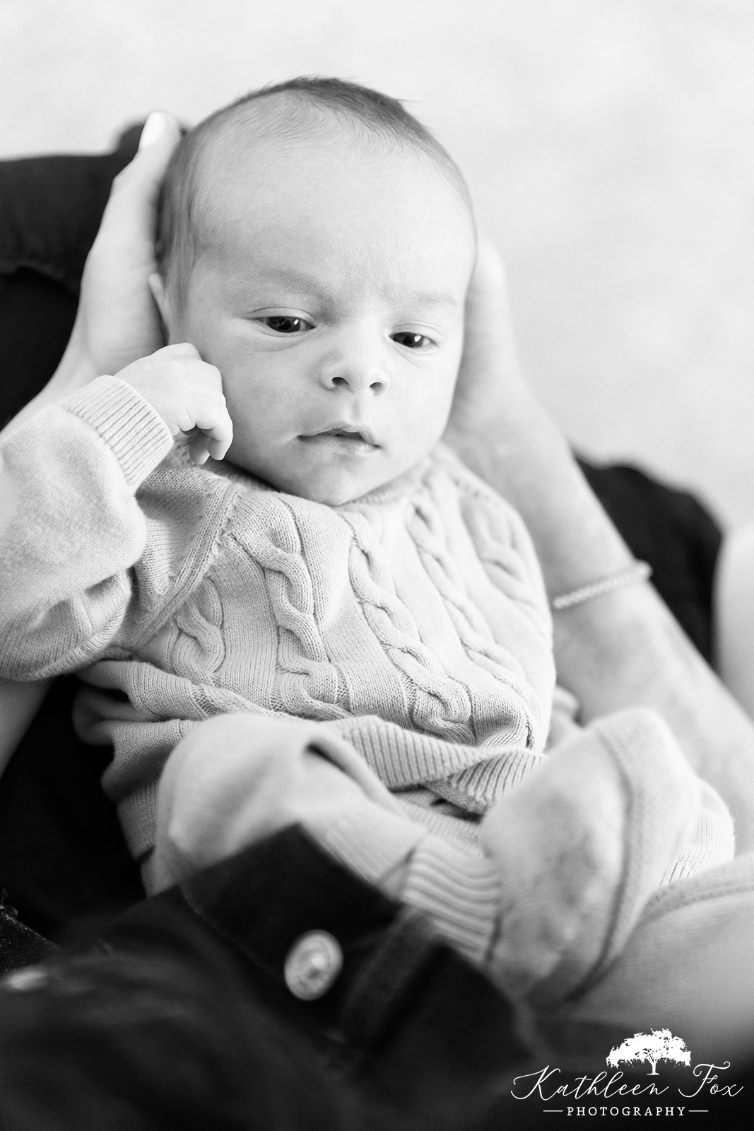 Portraits of newborn baby in morris county nj
