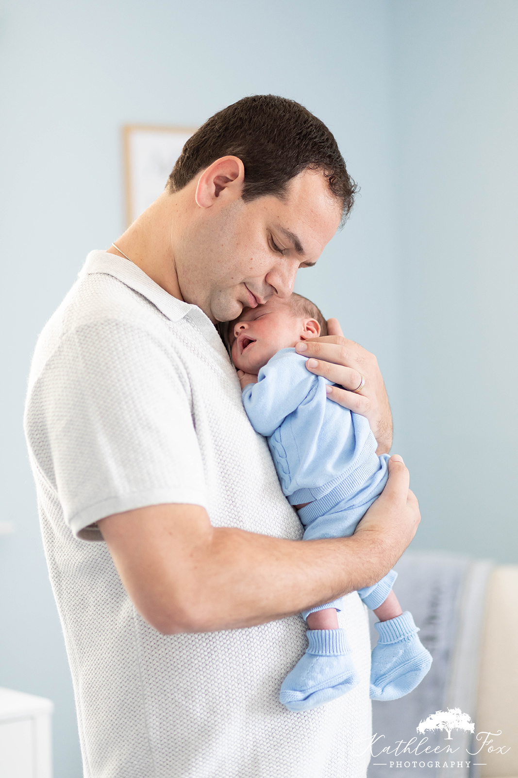Portraits of newborn baby in morris county nj