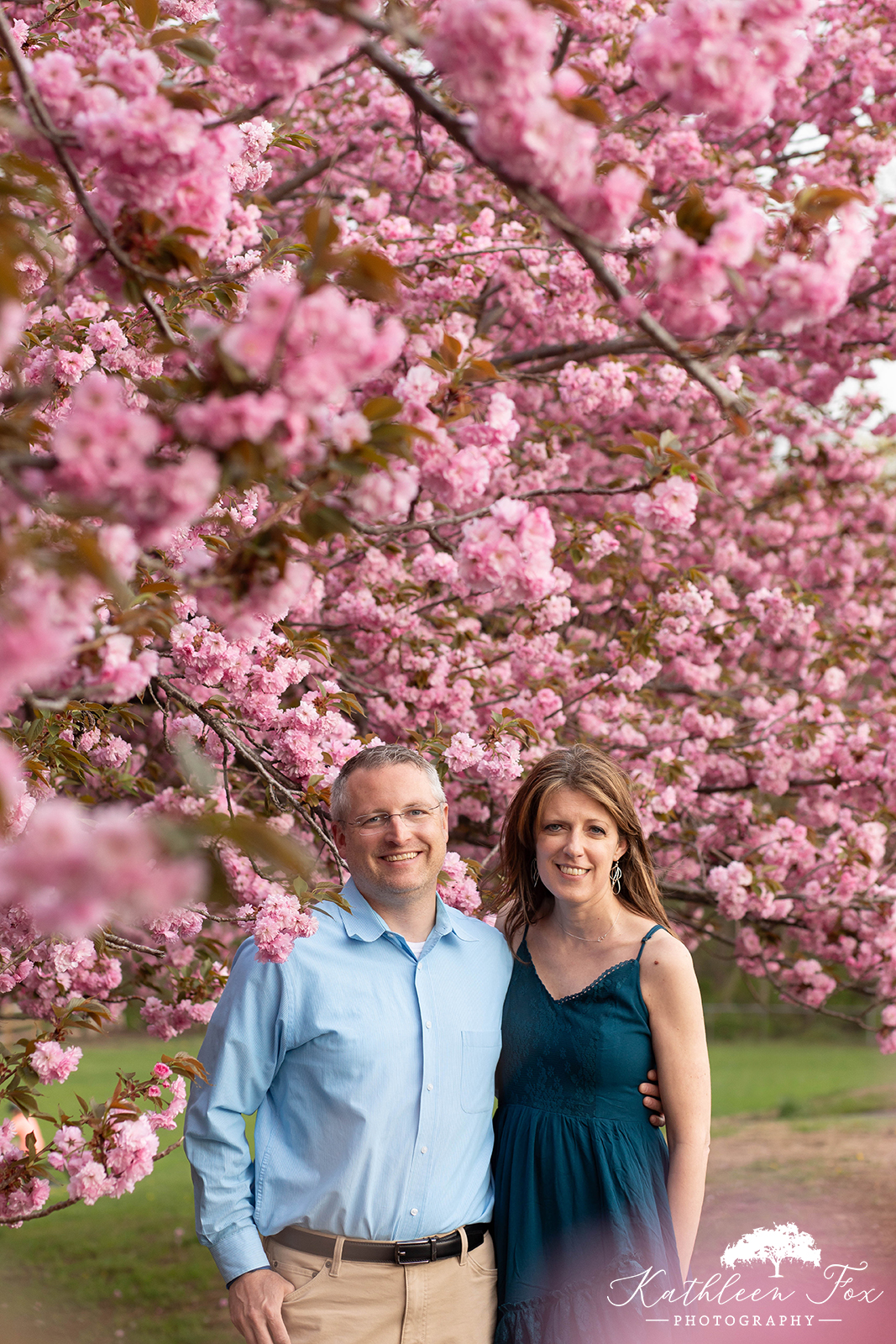 Cherry Blossoms family photos in Morris County NJ