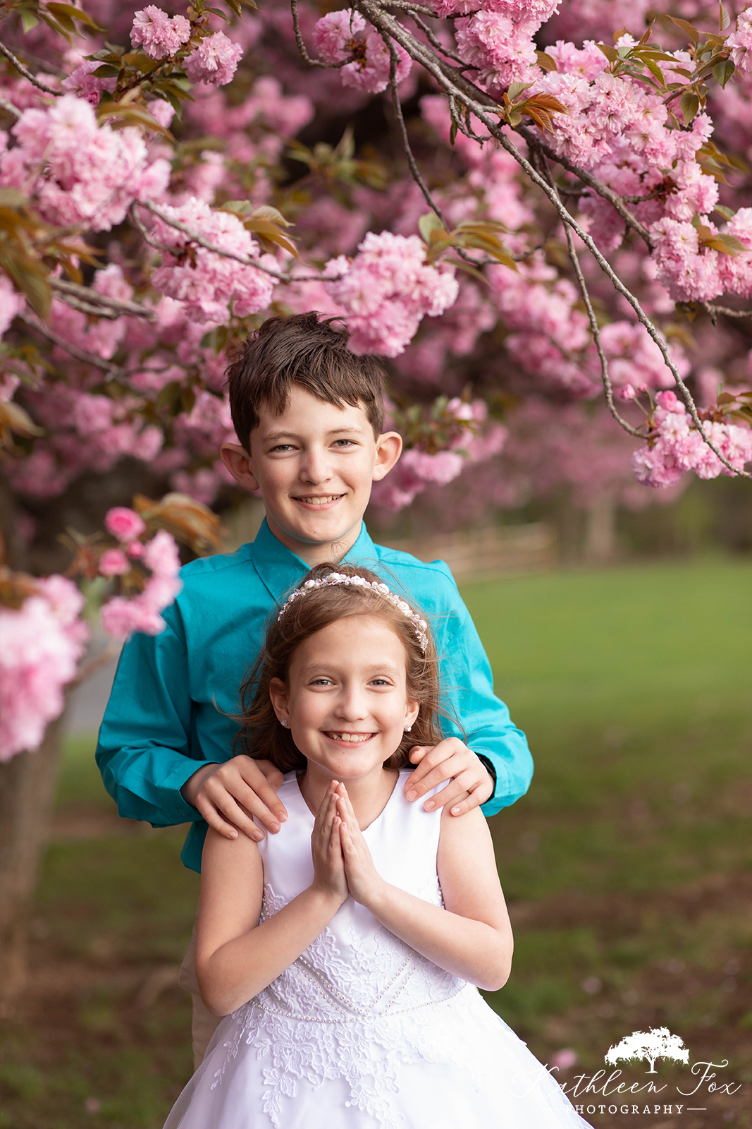 Cherry Blossoms family photos in Morris County NJ