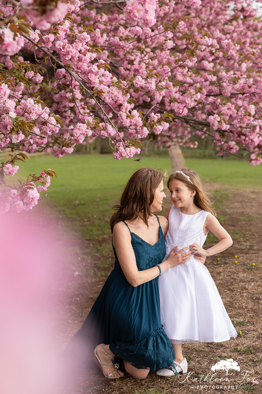 Cherry Blossoms family photos in Morris County NJ